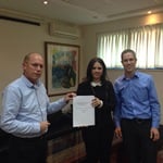 שרת המשפטים איילת שקד ופרופ דוד האן 